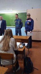 Открытый урок в Суджанском районе