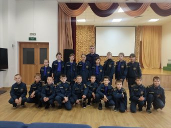​Проведение урока по пожарной безопасности в Жерновецкой СОШ