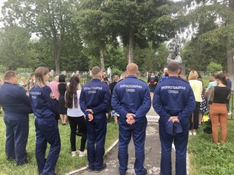В Курском районе митинг в "День памяти и скорби"