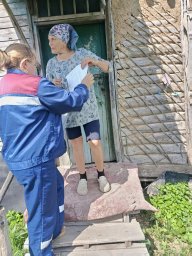 ​Профилактический рейд в д. Колосовка Октябрьского района