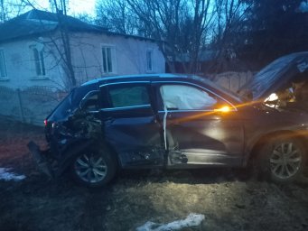 ​ДТП на железнодорожном переезде в деревне Малиновка