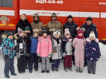 ​Пожарно-тактические занятие в детском саду.