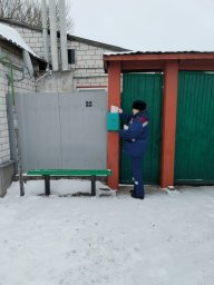 Рейд по проверке домовладений в Суджанском районе