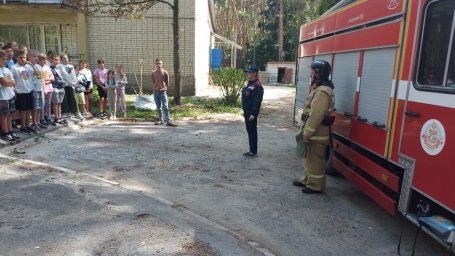 ​В оздоровительном лагере &laquo;Соловушка&raquo; о безопасности