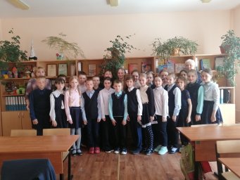 Открытый урок в Курском районе.