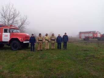 ​Пристенские огнеборцы учатся