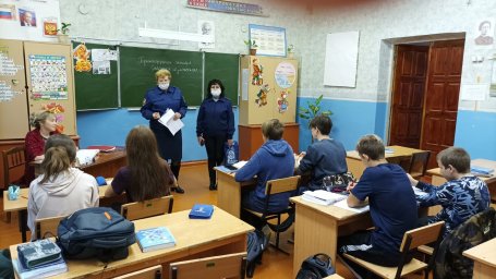 ​Занятия по безопасному отдыху детей в период осенних каникул