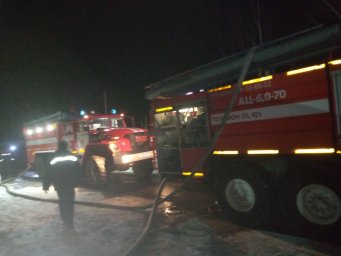 ​Железногорские огнеборцы не допустили распространение огня