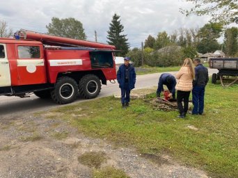 ​Проверка пожарного водоснабжения в Фатежском районе