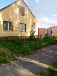 Возгорание жилого дома в Золотухинском районе