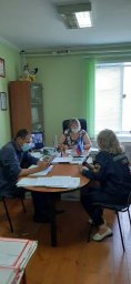 ПЧ Курского района   был организован рейд