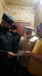 ​Совместный рейд по семьям граждан относящихся к &laquo;группе риска&raquo; Хомутовского района