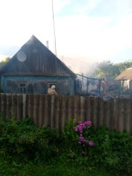 ​Загорание жилого дома в Б-Солдатском районе ликвидировано