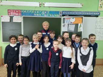 Занятие с детьми в Бесединской СОШ