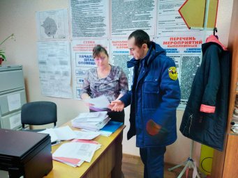 Инструктаж в Фатежском районе