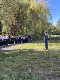 ​Учебная эвакуация в Половневской школе Октябрьского района