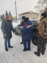 Профилактический рейд по пожарной безопасности в Тимском районе