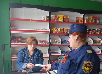 ​Проверка жилого сектора в с. Макеево Никольниковского сельсовета Рыльского района