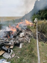 ​Горение на поле ликвидировано