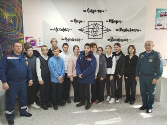 ​Открытые уроки по ППБ в Глушковском районе