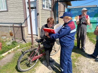 Профилактический рейд в Октябрьском районе.