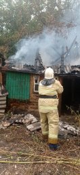​Успешная ликвидация пожара в Черемисиновском районе