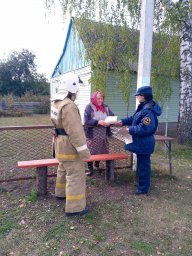 ​ПЧ Пристенского района проводит ОТИ района выезда в Пристенском, Сазановском и Бобрышевском сельски