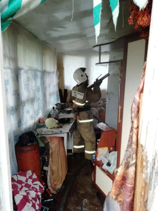 ​Пожар в СНТ "Звездочка": задымление в садовом доме ликвидировано