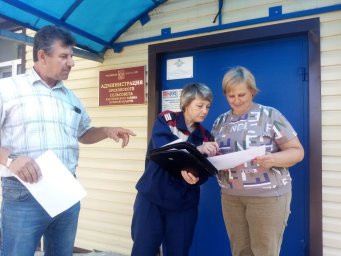 ​Профилактический рейд в Касторенском районе