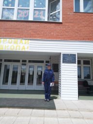 ​В Дмитриевском и Черемисиновском районе прошли уроки безопасности.
