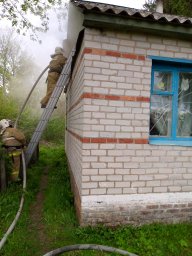Пожар в Хомутовке