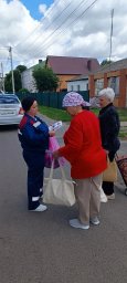 ​Профилактический рейд прошел в поселке Поныри