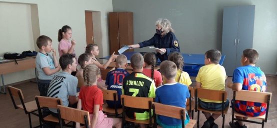 Занятия по пожарной безопасности и ОБЖ в Курском районе