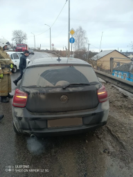 ​Огнеборцы ПЧ Обоянского района на ДТП