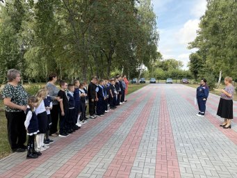 ​Тренировочная эвакуация в МКОУ Первомайская ООШ Поныровского района
