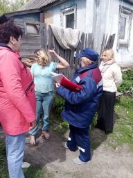 ​Совместный рейд в Октябрьском районе