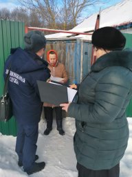 ​Совместный рейд в Тазовском сельсовете