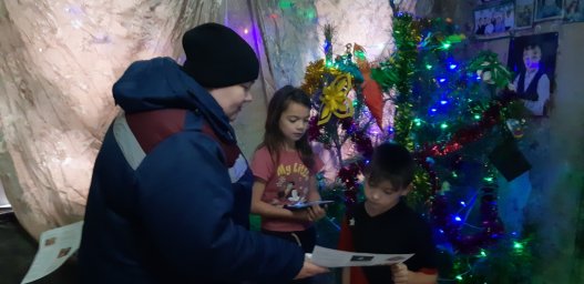 ​Рейд в с. Степановка Рыльского района
