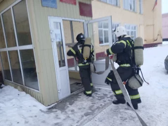 ​Пожарно-тактические занятия с участием личного состава ПЧ Курского района
