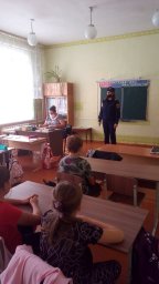 Урок по пожарной безопасности Медвенский р-н