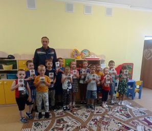​Пожарная безопасность для детей Золотухинского района