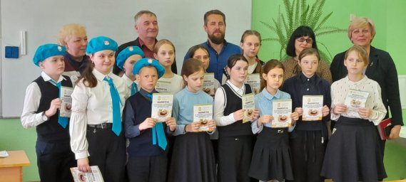​Учащимся Бесединской школы о пожарной безопасности