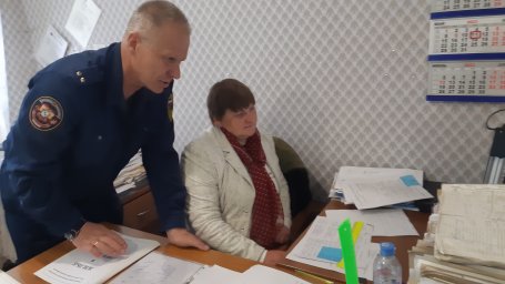 ​Инструктажи населения продолжаются