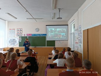 ​Открытый урок в СОШ №1 Дмитриевского района