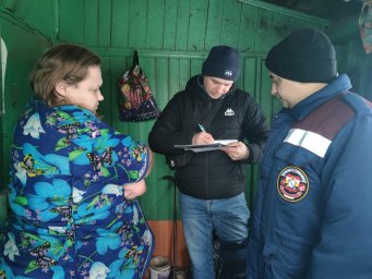 ​Пожарно-профилактический рейд в пос. Поныри