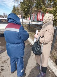 ​В п. Тим прошел профилактический рейд по пожарной безопасности