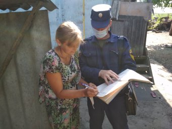 ​Совместный рейд с ОНД и ПР в Золотухинском районе