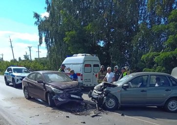 ​Огнеборцы ПЧ Обоянского района на выезде на ДТП