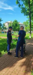 ​Профилактическая работа с жителями города Фатежа проводится регулярно
