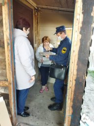 Работа Золотухинских пожарных